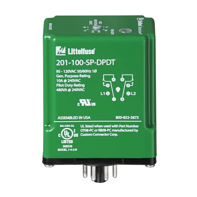 201-100-SP-DPDT Littelfuse Inc. Moniteur - Sortie relais